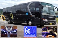 Legacy Sky Bus Pariwisata Yogyakarta jet bus evobus airport surabaya bali denpasar terbaru 2012 terbaik gege transport jogja wisata interior