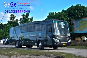 Bus pariwisata terbaru gege jetbus jogja Yogyakarta 2011 2013 2014 2015 Bis interior jet transportasi evobus wisata 2012 Indonesia armada gambar terbaik adiputro karoseri perusahaan