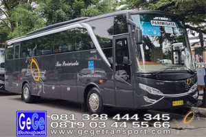 Gege transportasi yogyakarta setra jetbus 2 hd bus hitam terbaru 2016 2017 terbaik dijual jakarta bandung bali lombok