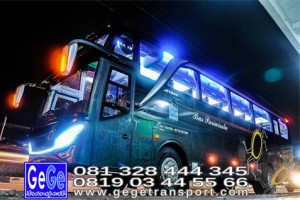 Gege transportasi yogyakarta setra jetbus 2 hd bus hitam terbaru 2016 2017 terbaik dijual jakarta bandung bali lombok surabaya malang lawangsewu