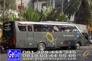 Gege transportasi yogyakarta setra jetbus2 hd bus hitam terbaru 2016 2017 terbaik nyaman city tour jetbus interior kunjungan wisaata gegetrans