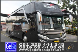 bus wisata hdd shd yogya gege transport jogja 2017